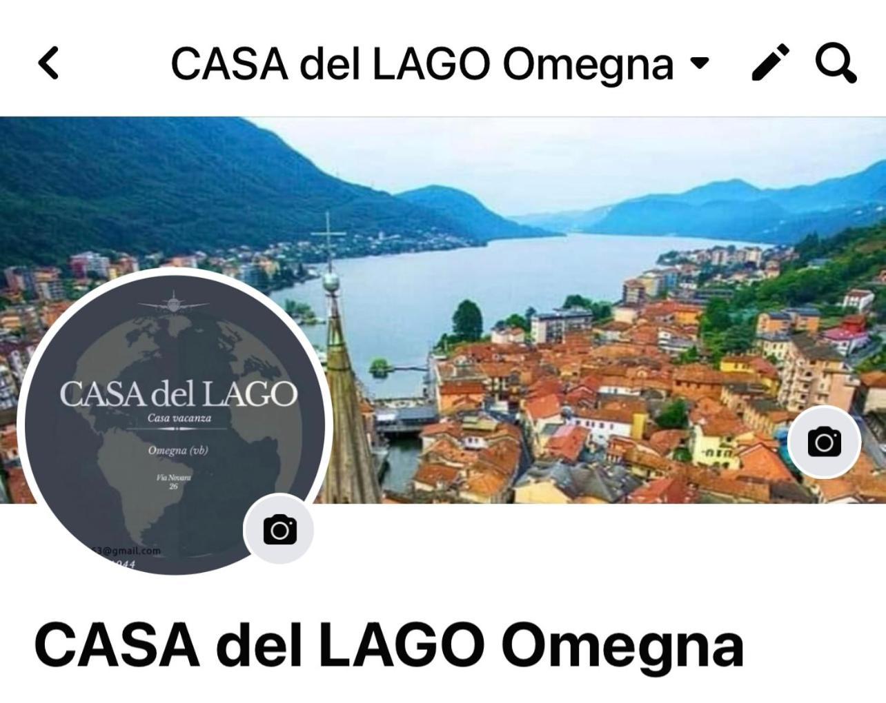 Casa Del Lago Omegna Eksteriør billede
